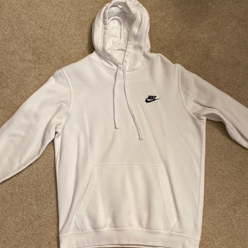 Women's White Nike Sweatshirt